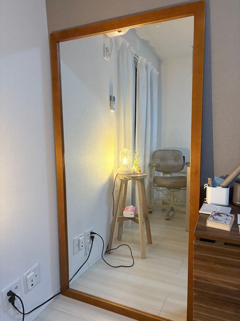 KAGUYA HONPO スタンドミラー 85cm幅