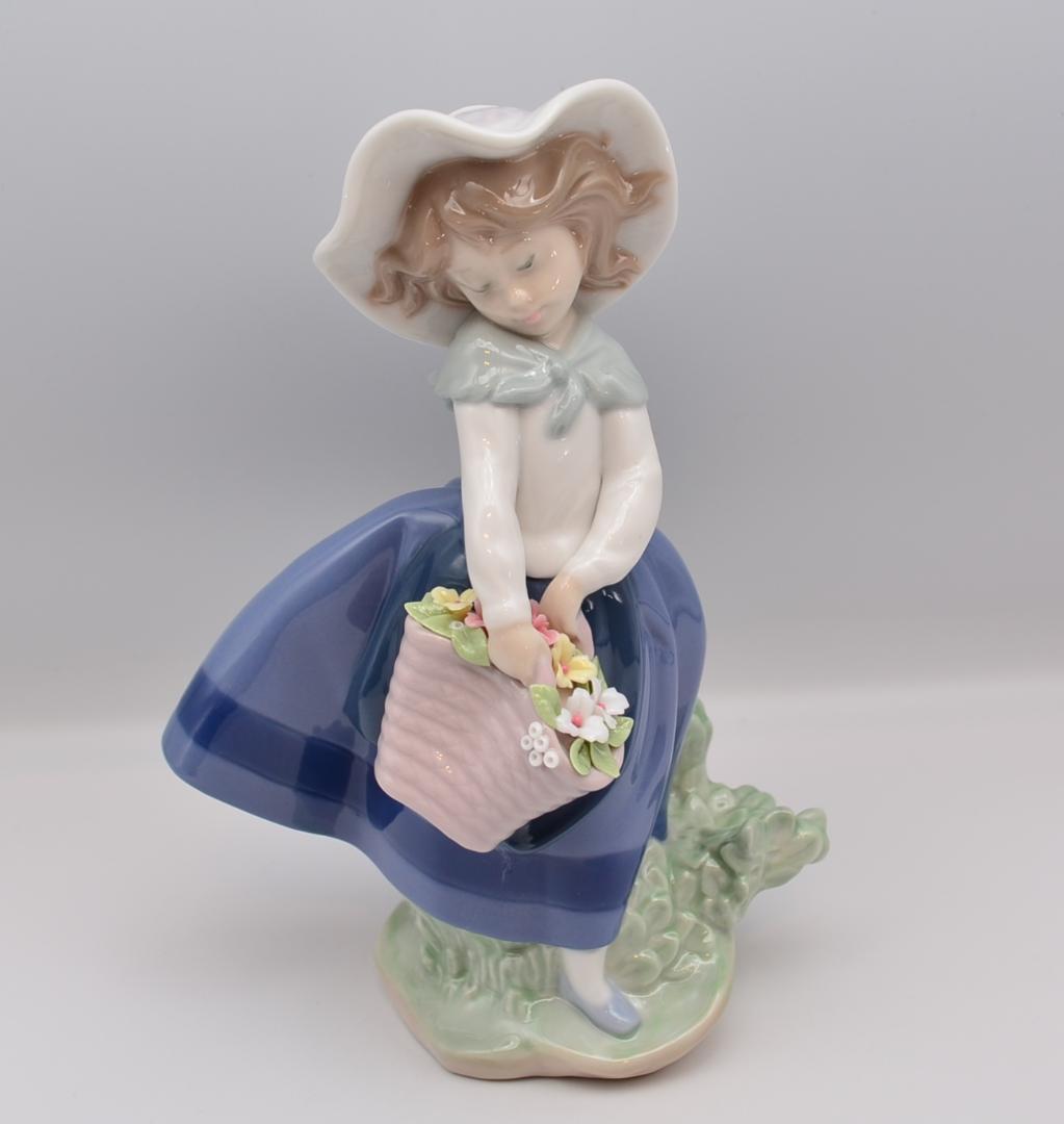 星に願いを／きれいな花ばかり　リヤドロ人形　2体おまとめ　ご成約済み