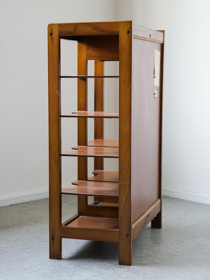 80's \"KOIZUMI\" ヴィンテージ 木製棚/ラック 収納 古道具 モダン