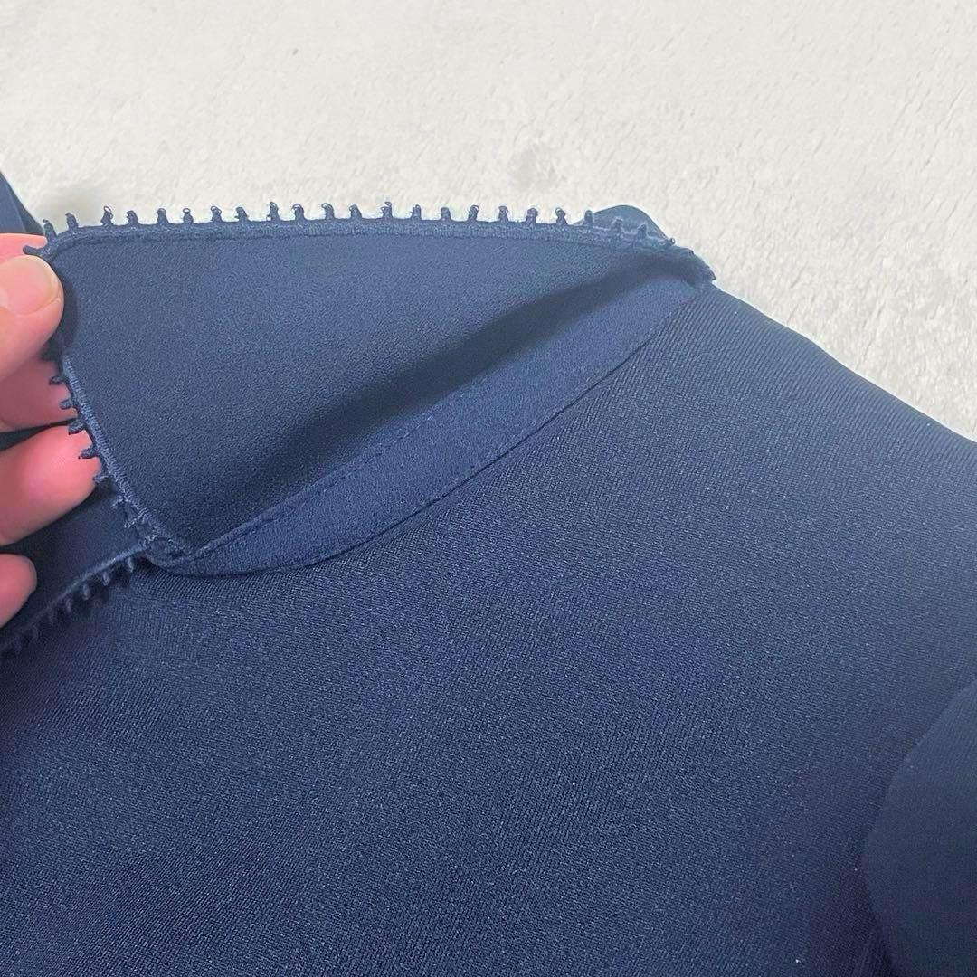 【新品ダグ付】　セルフォード　近年モデル　コクーンパンチドレス ネイビー 38