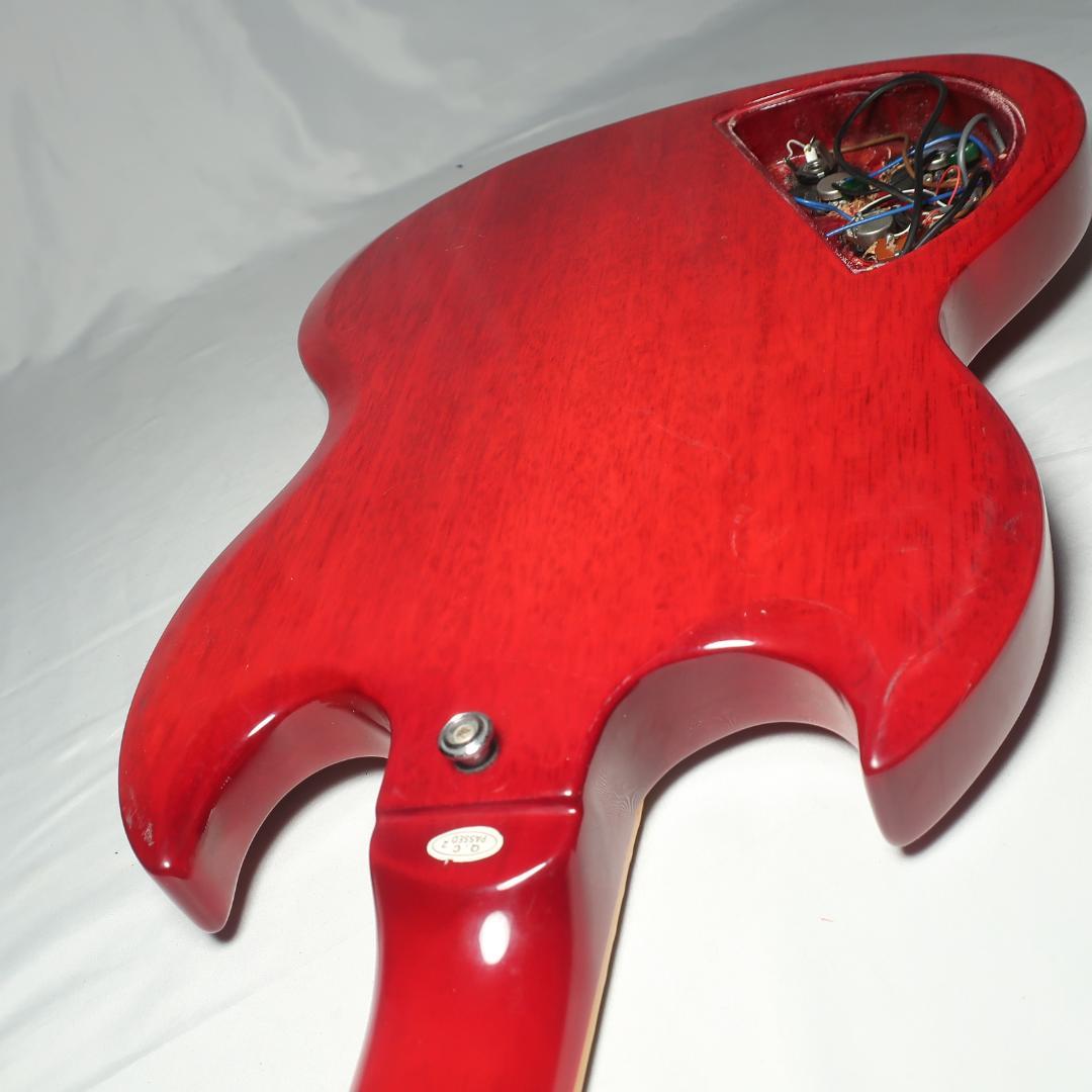 Maison SGタイプ エレキギター ケース付き セットネック