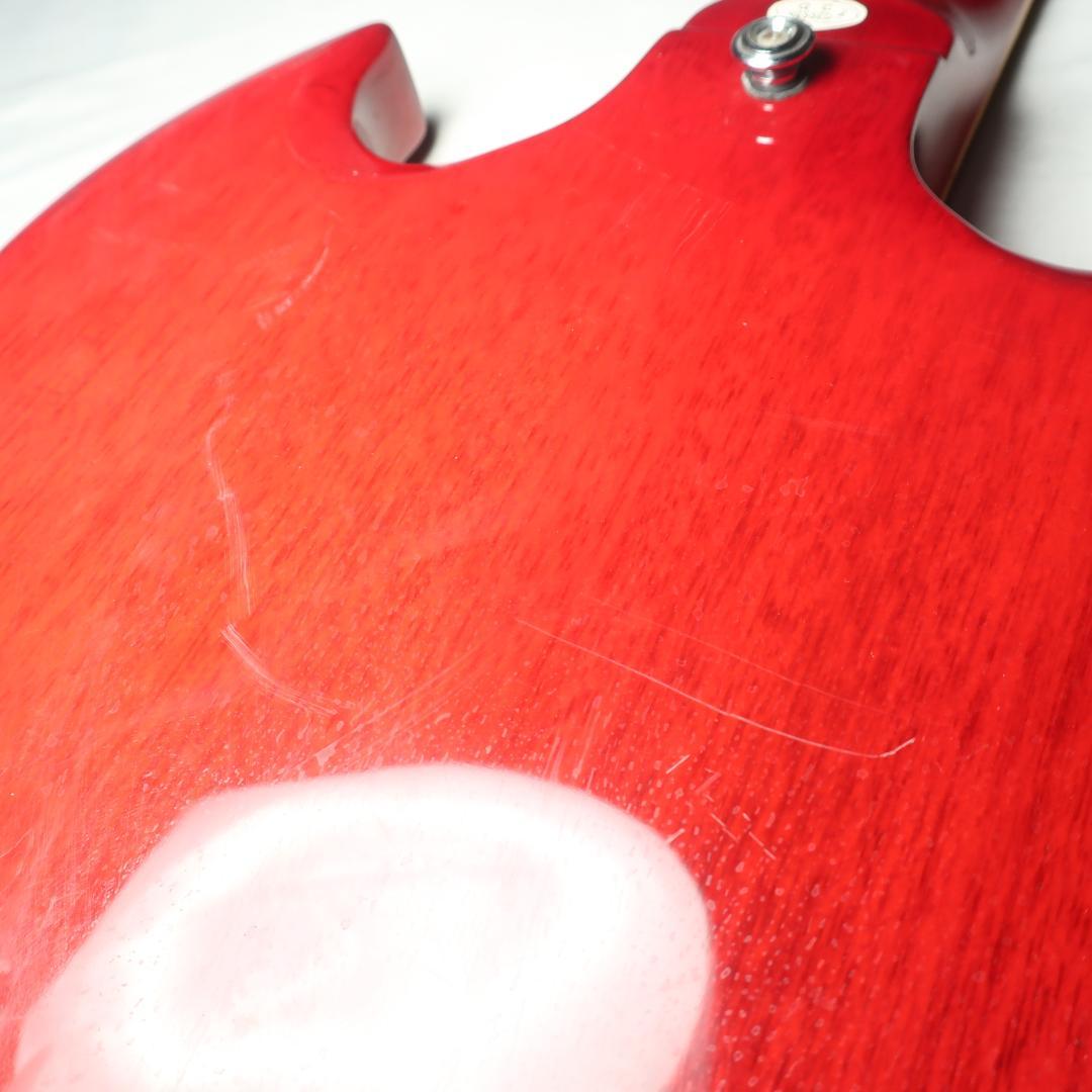 Maison SGタイプ エレキギター ケース付き セットネック