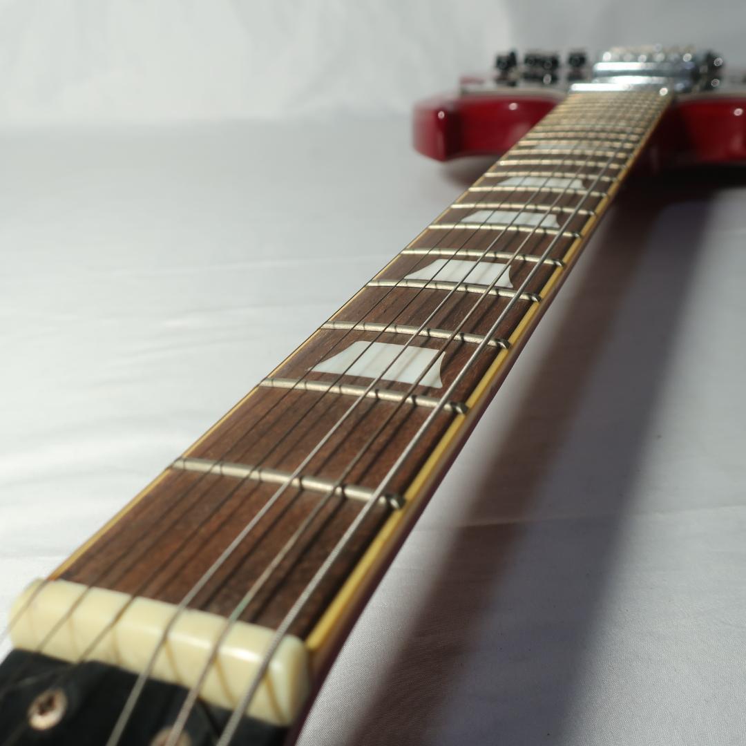 Maison SGタイプ エレキギター ケース付き セットネック