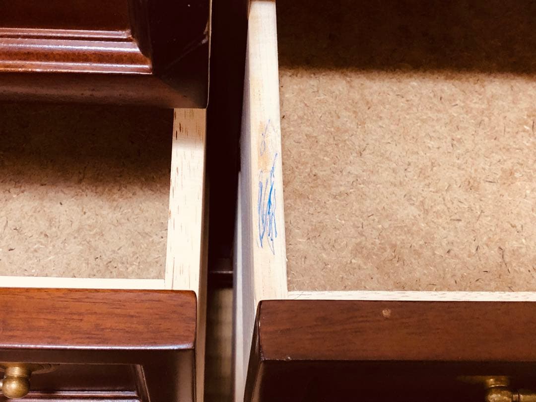 【格安出品！】アンティークでお洒落なチェスト　画像で見るより小さめです 2