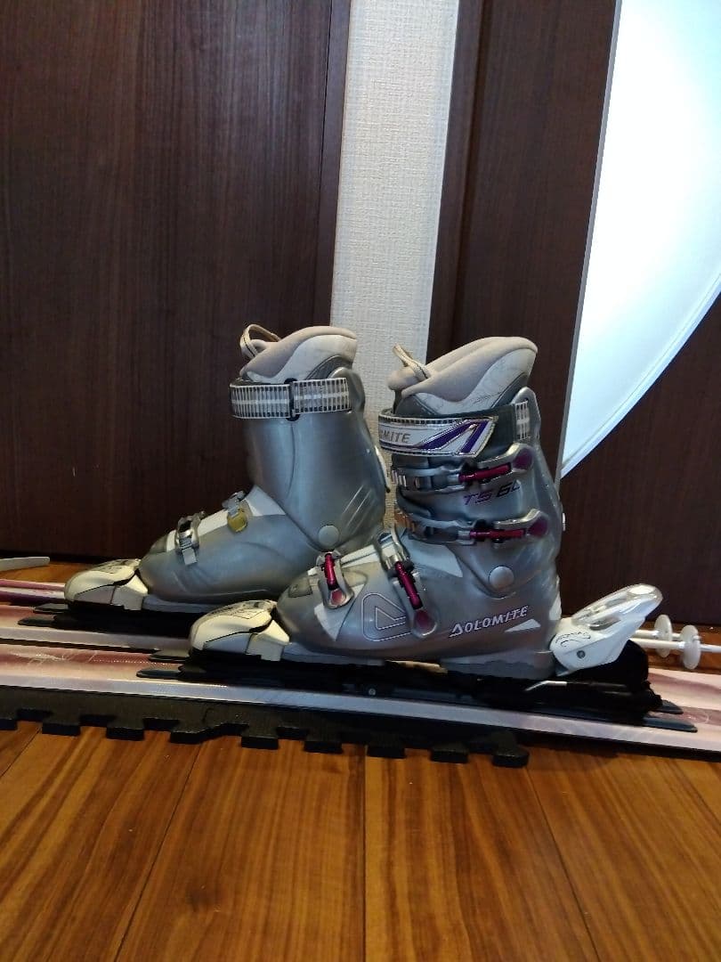 超美品【ハイエンド】VOLKL レディース スキーセット メンテ・WAX済み✔