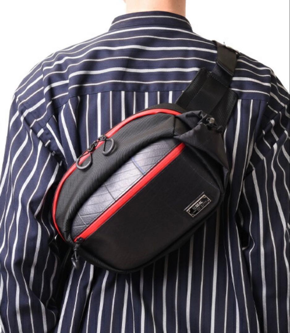 【良品】SEAL オーガナイザー ウエストバッグ(ワンショルダーバッグ)