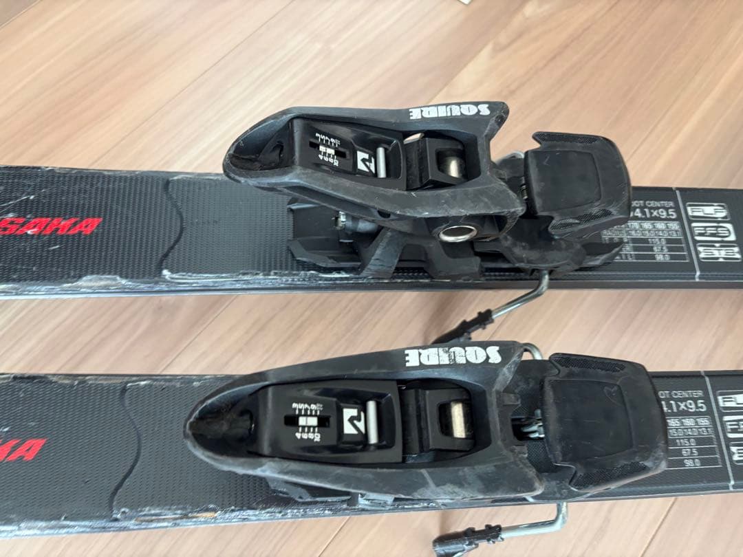 ★お洒落・デモ★オガサカ　スキー板　KS-GP 160cm SAJ 技術選