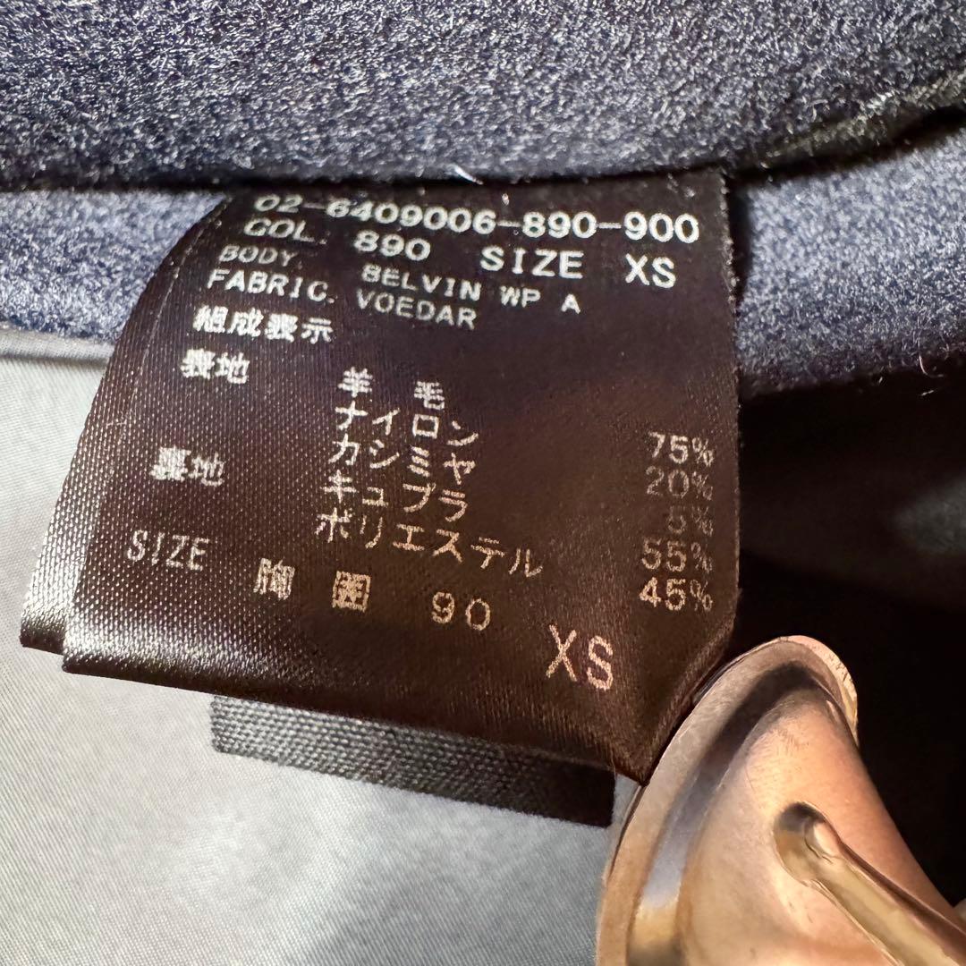 パンキー様極美品 Theory セオリー カシミヤ混 スタンドカラーコートBEL