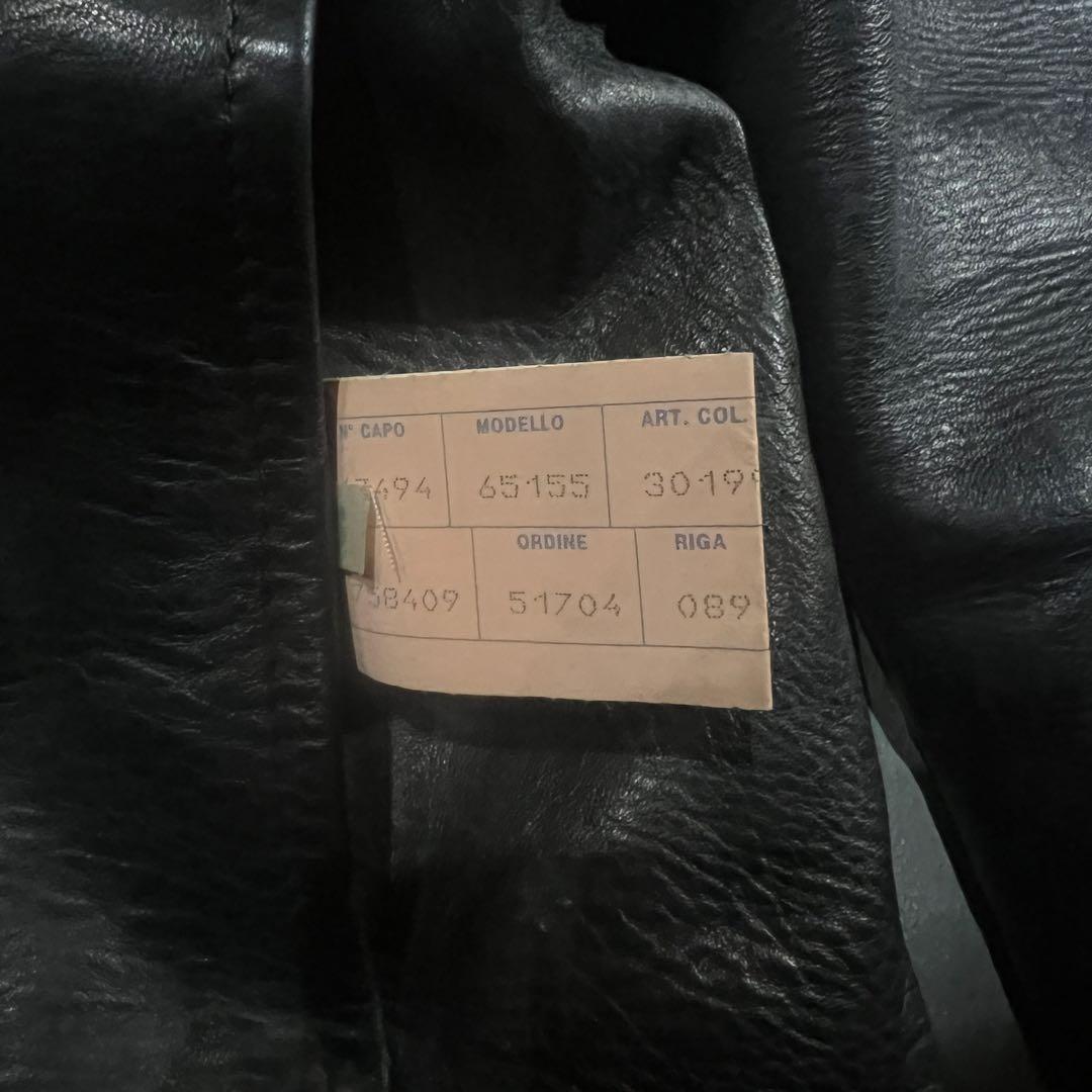 ジャケット・アウター 00s DOLCE&GABBANA rib riders jacket