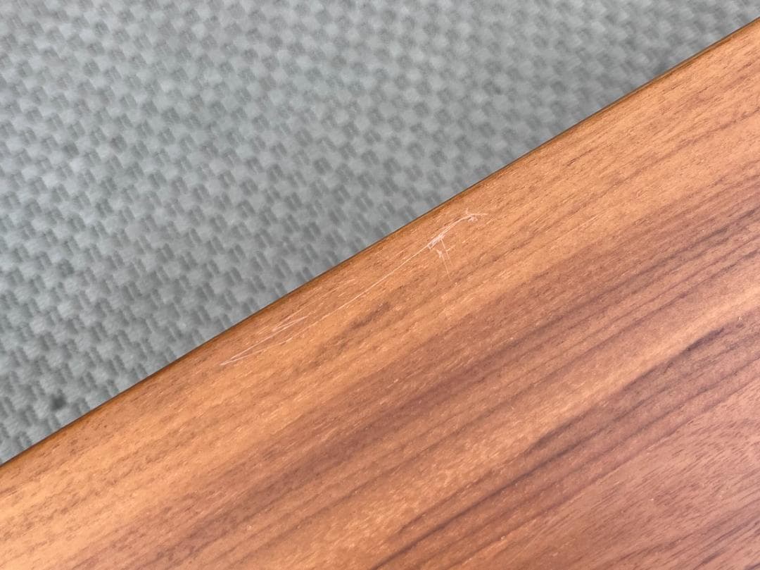 現行モデル☆カリモク家具／TU3544／ローテーブル／ウォールナット／ガラス天板