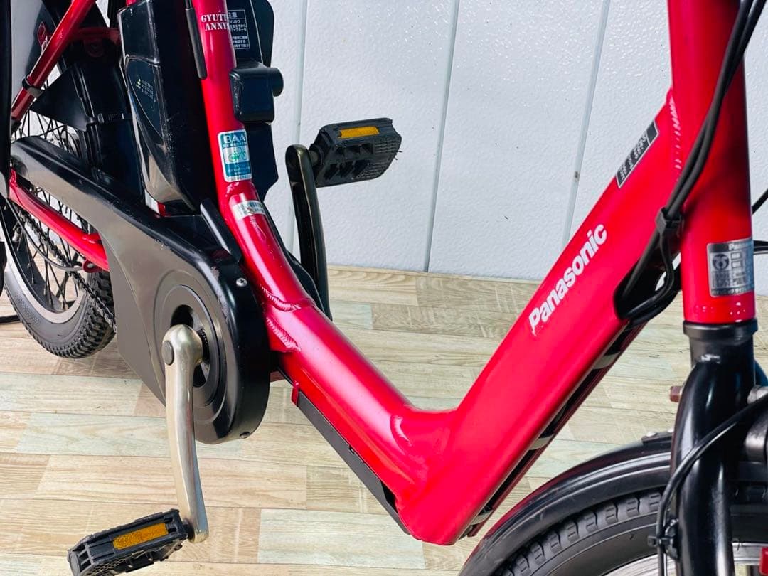 2386パナソニック13.2アンペア　対応子供乗せ　電動アシスト自転車