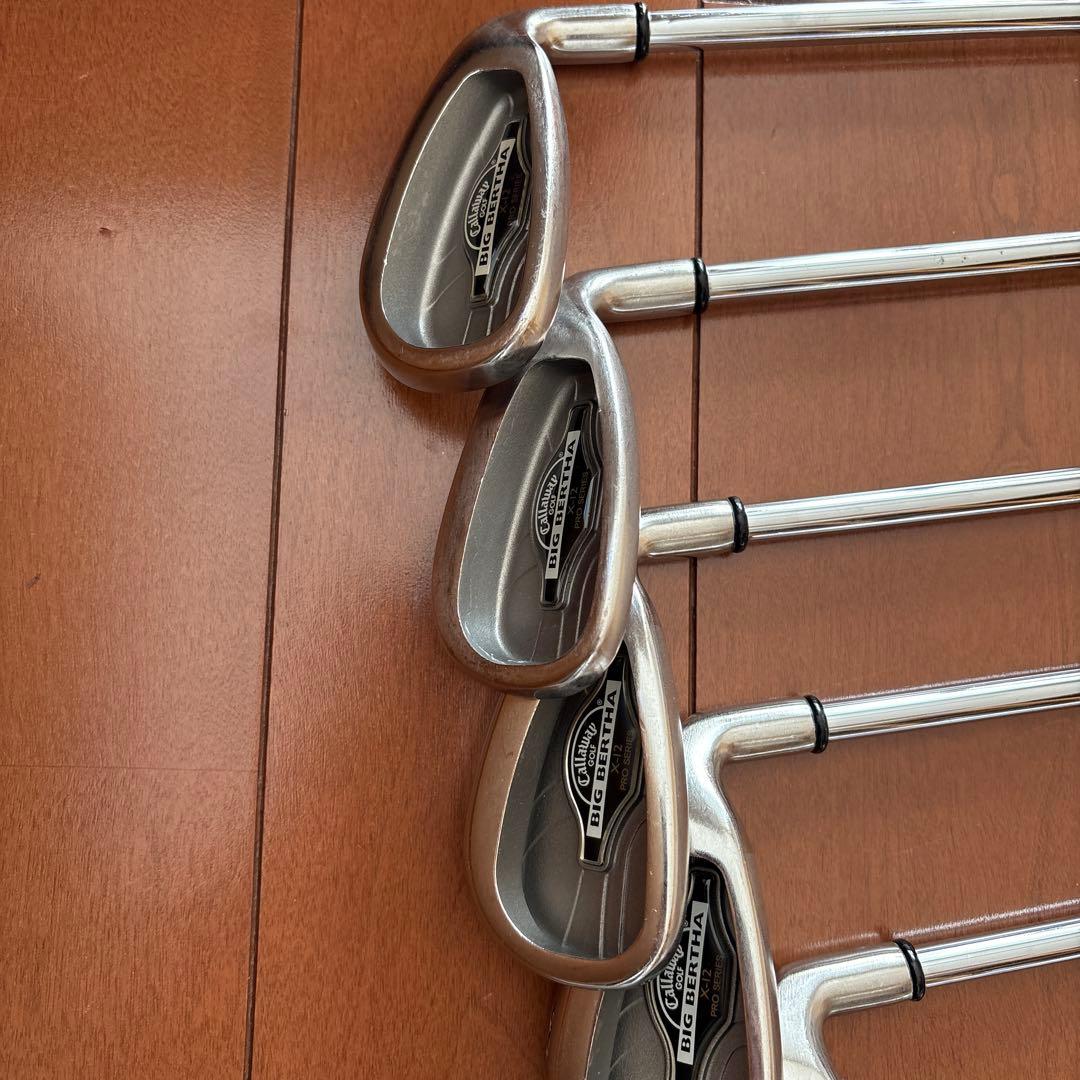 キャロウェイ　x12pro アイアンセット 9本