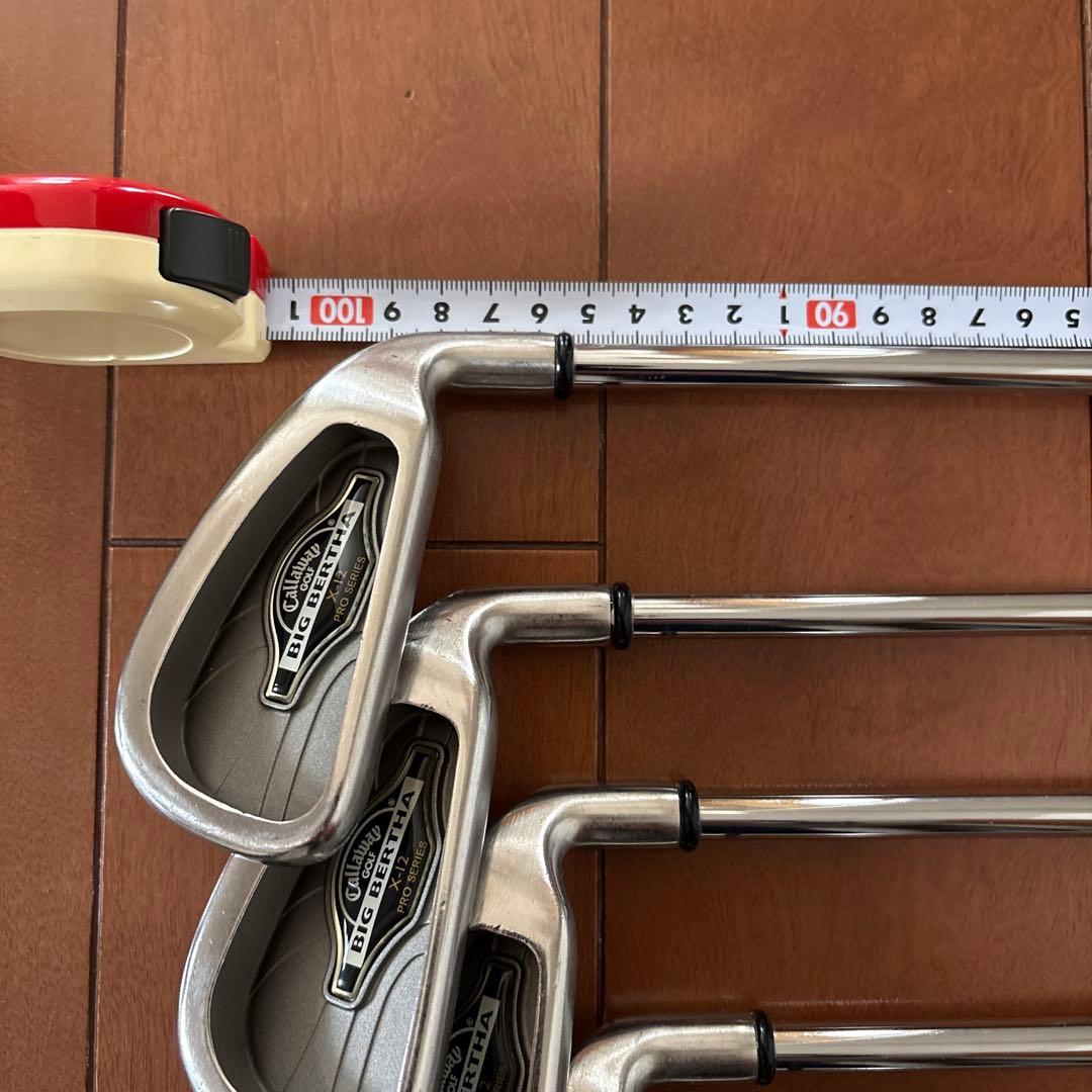 キャロウェイ　x12pro アイアンセット 9本