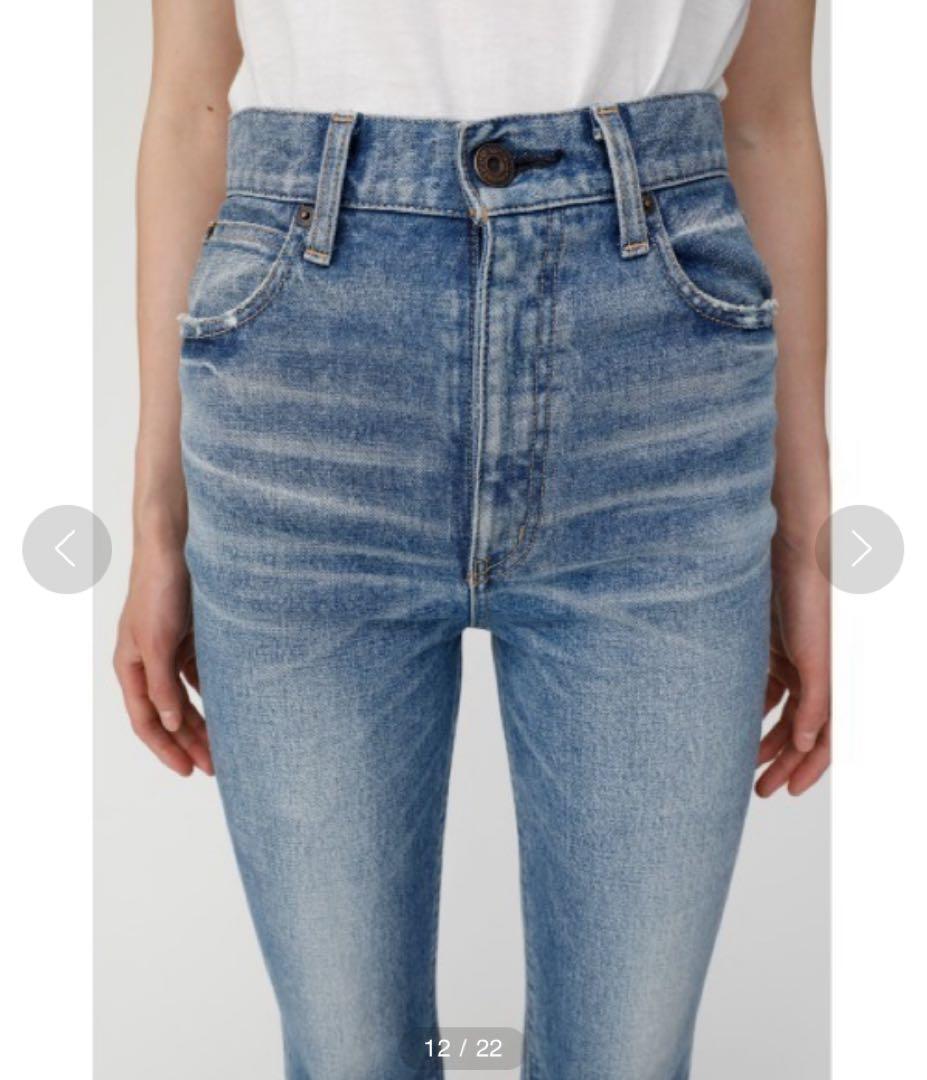 未使用級✨MOUSSYマウジーMVS FLARE フレアデニム　25