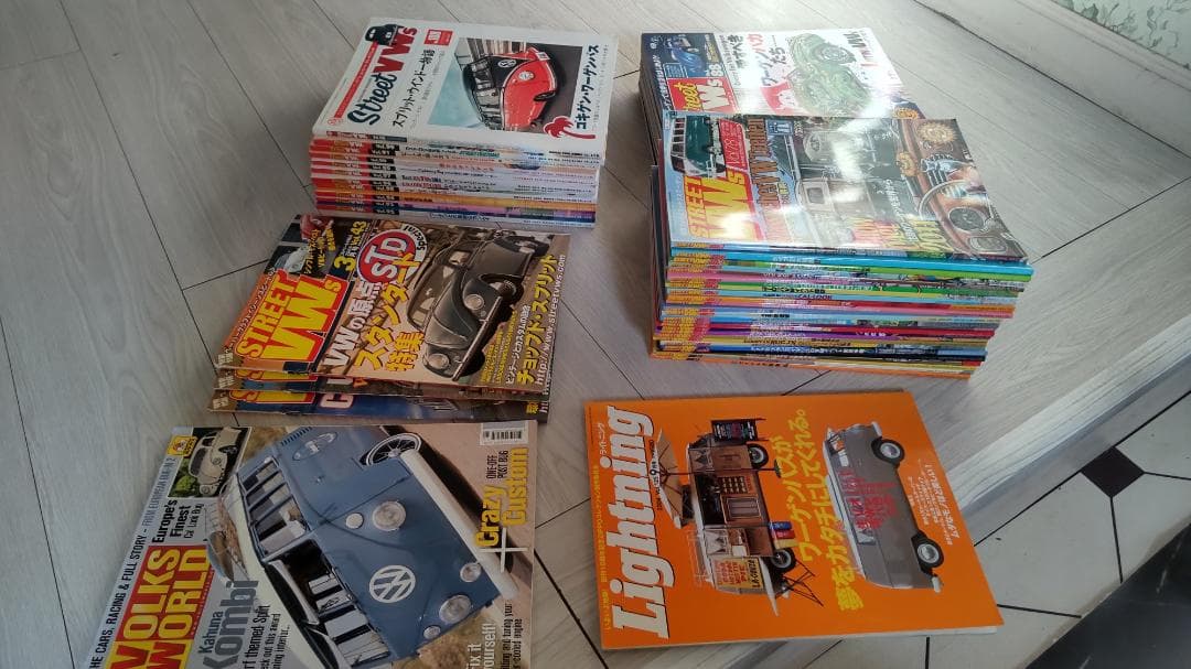空冷VW BUS ビートル バス Street VW'S等 50冊くらい