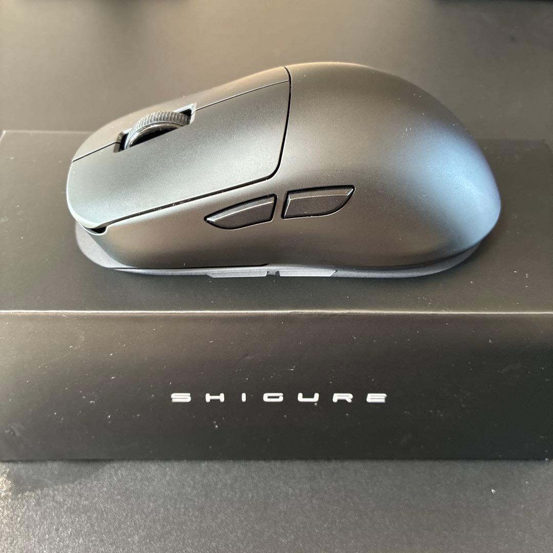 AIM1 時雨 SHIGURE ブラック ゲーミングマウス 本体