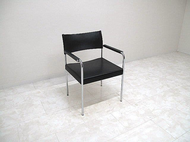 Kusch+Co ホウトク ヴィンテージ本革張りチェア ミッドセンチュリー