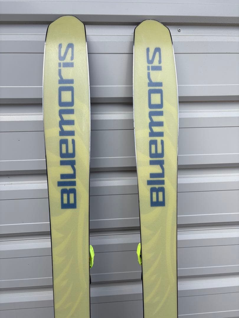 ブルーモリスREBIRTH スキー板 ビンディングセット150センチ　傷有り