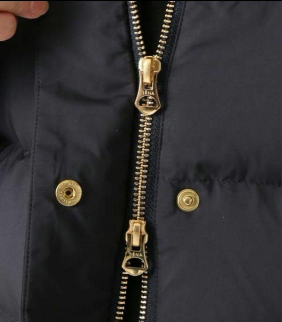 美品 IENA イエナ　P/タフタ ショートダウンコート　フォックスファー 34