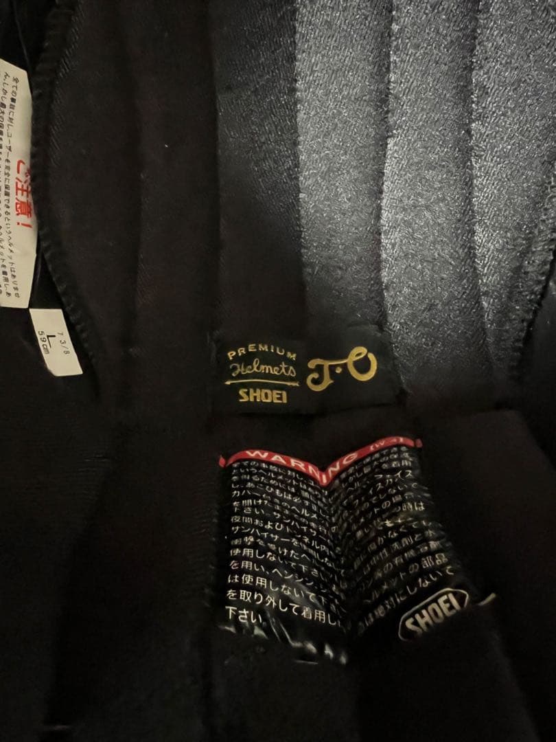 SHOEIコラボレーションヘルメット BS-1 ブラック 即購入OK サイズL
