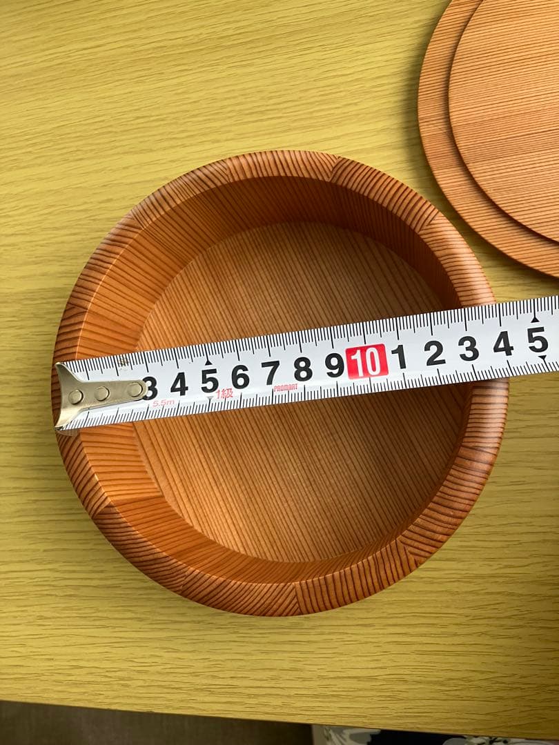 秋田杉　伝統工芸品　二段重ね