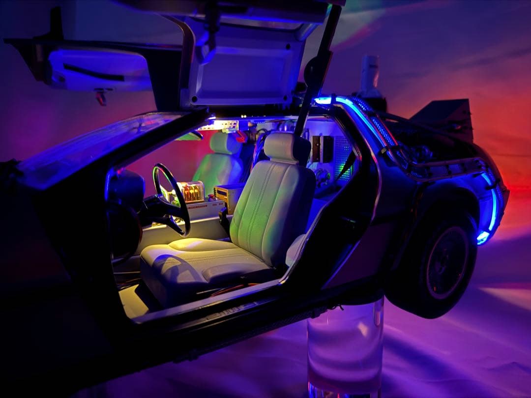 【超美品】Deagostini 1/8 デロリアン 完成品