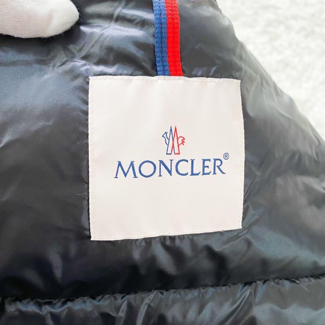 美品　モンクレール　Glygos Gilet 黒 ダウンベスト ジレ　0