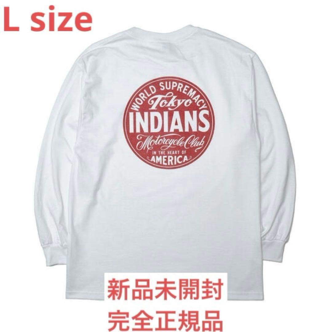 新品 TOKYO IMDIANS TIMC-LS-T-2201/WH Lサイズ