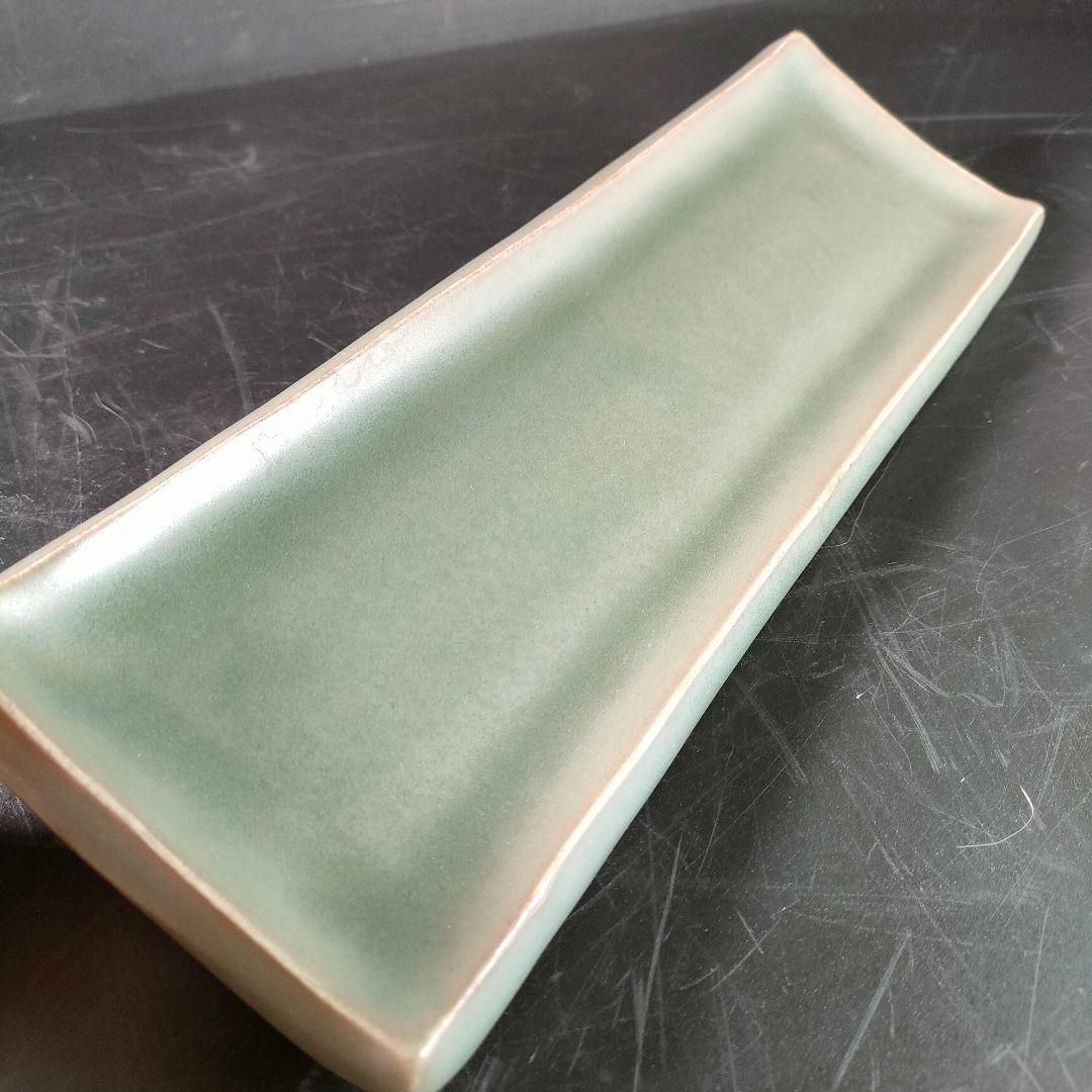 C28-1/木村将人/長角皿6客/飾皿/盛皿/菓子皿/和食器/懐石料理/懐石道具