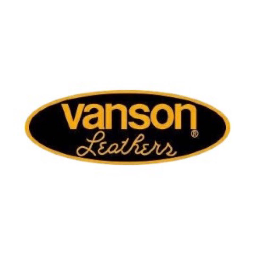 バンソン vanson レザーパンツ 34インチ XL 本革 牛皮 訳あり