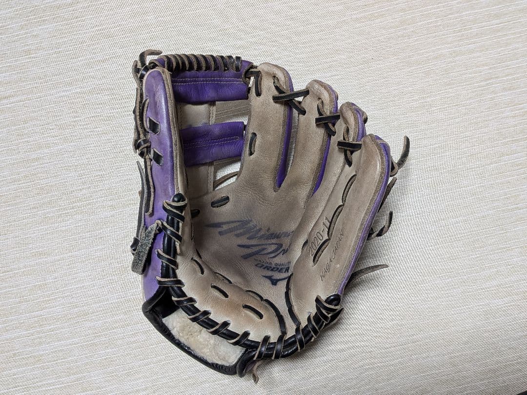 Mizuno Pro オーダーグローブHAGAJAPAN【耕作】　グラブ袋付き