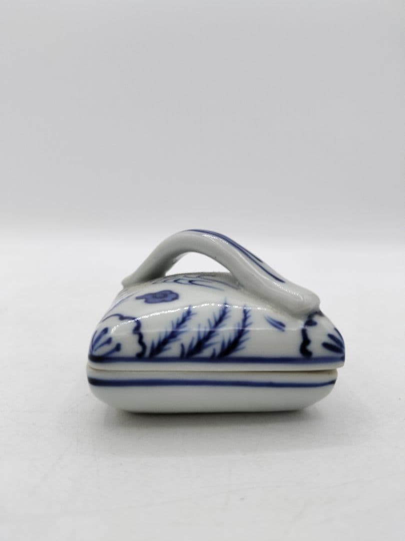 c786 【新品・未使用】香合 隅田川 林淡幽 木箱 茶道具