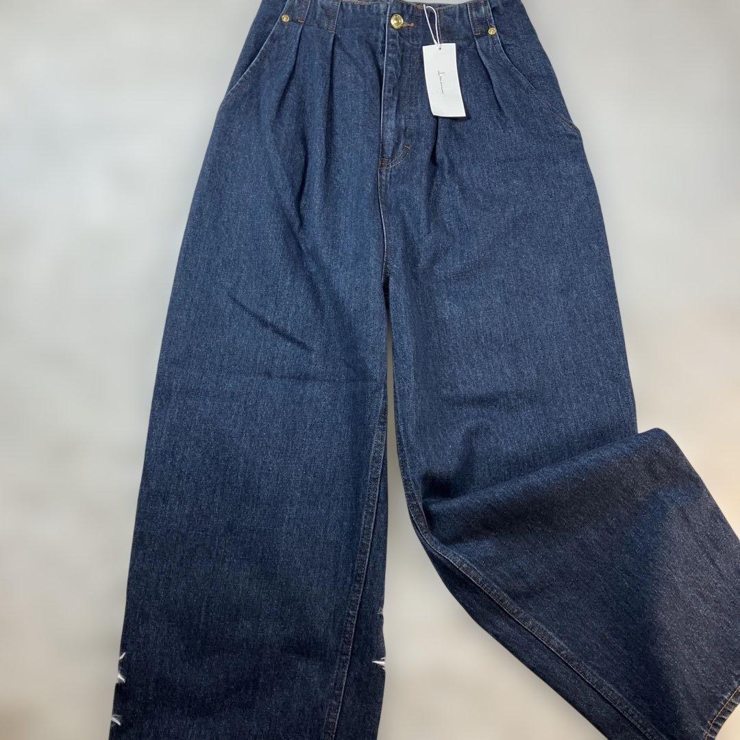 タグ付未使用　I'm in　デニム　ネイビー　Sサイズ　新品 辻元舞さん