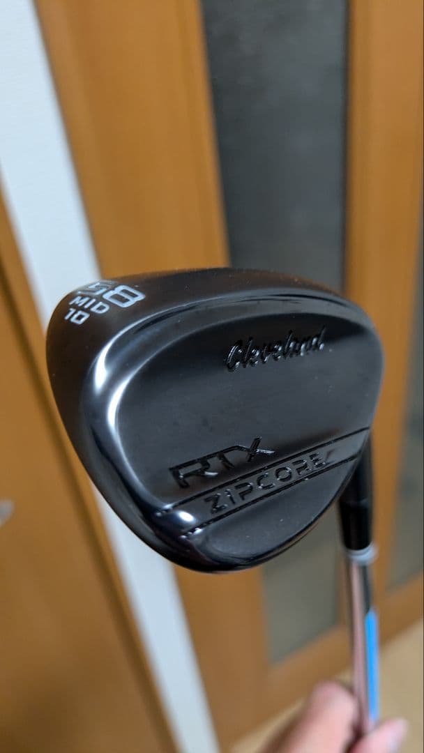 良品 クリーブランド RTX ZIPCORE ブラックサテン58° NS950S