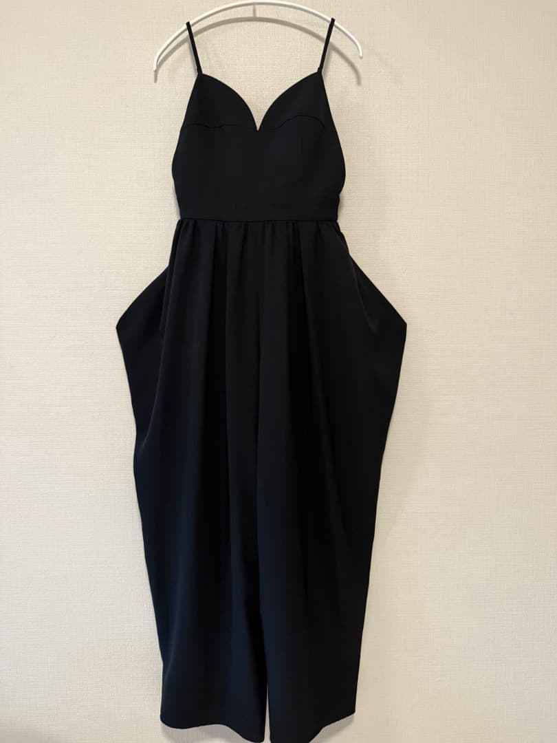 【美品】AEWEN MATOPH ビスチェサロペット イウエンマトフ ブラック