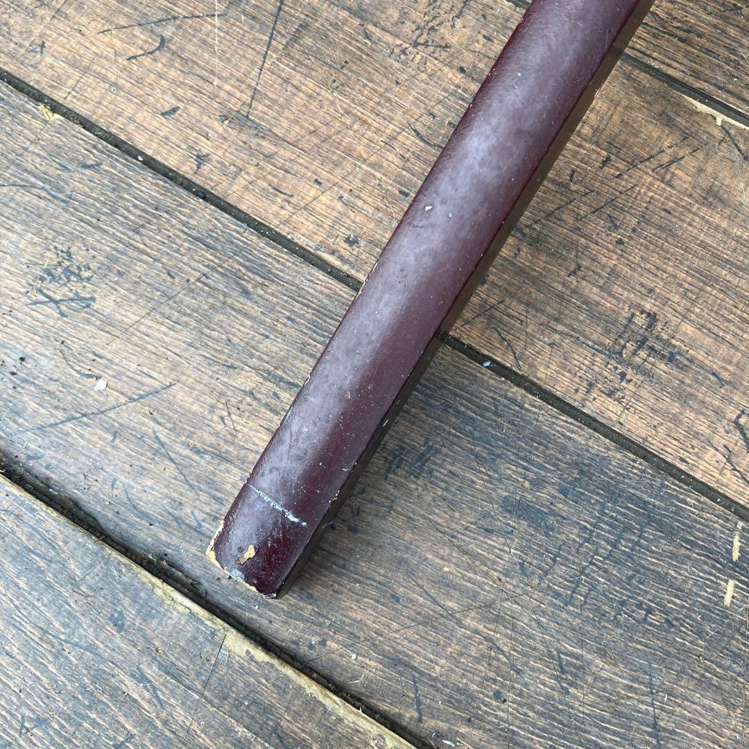 E-3 ② 昭和レトロカリモク 木製 椅子 イス ダイニングチェア アームレス