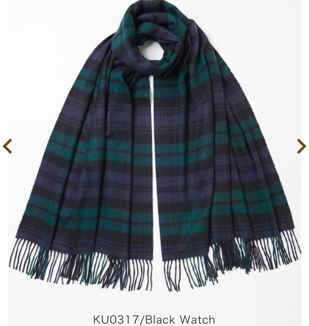 Johnstons of Elgin 大判カシミヤストール