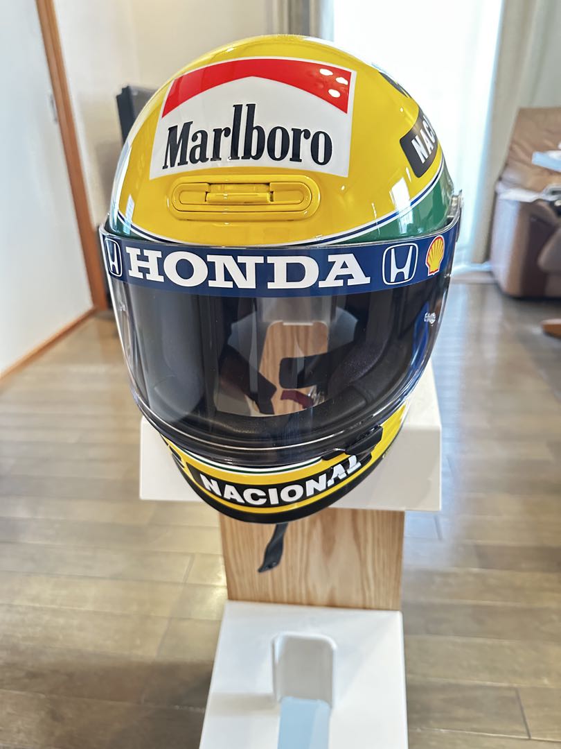 アイルトンセナ　ヘルメット