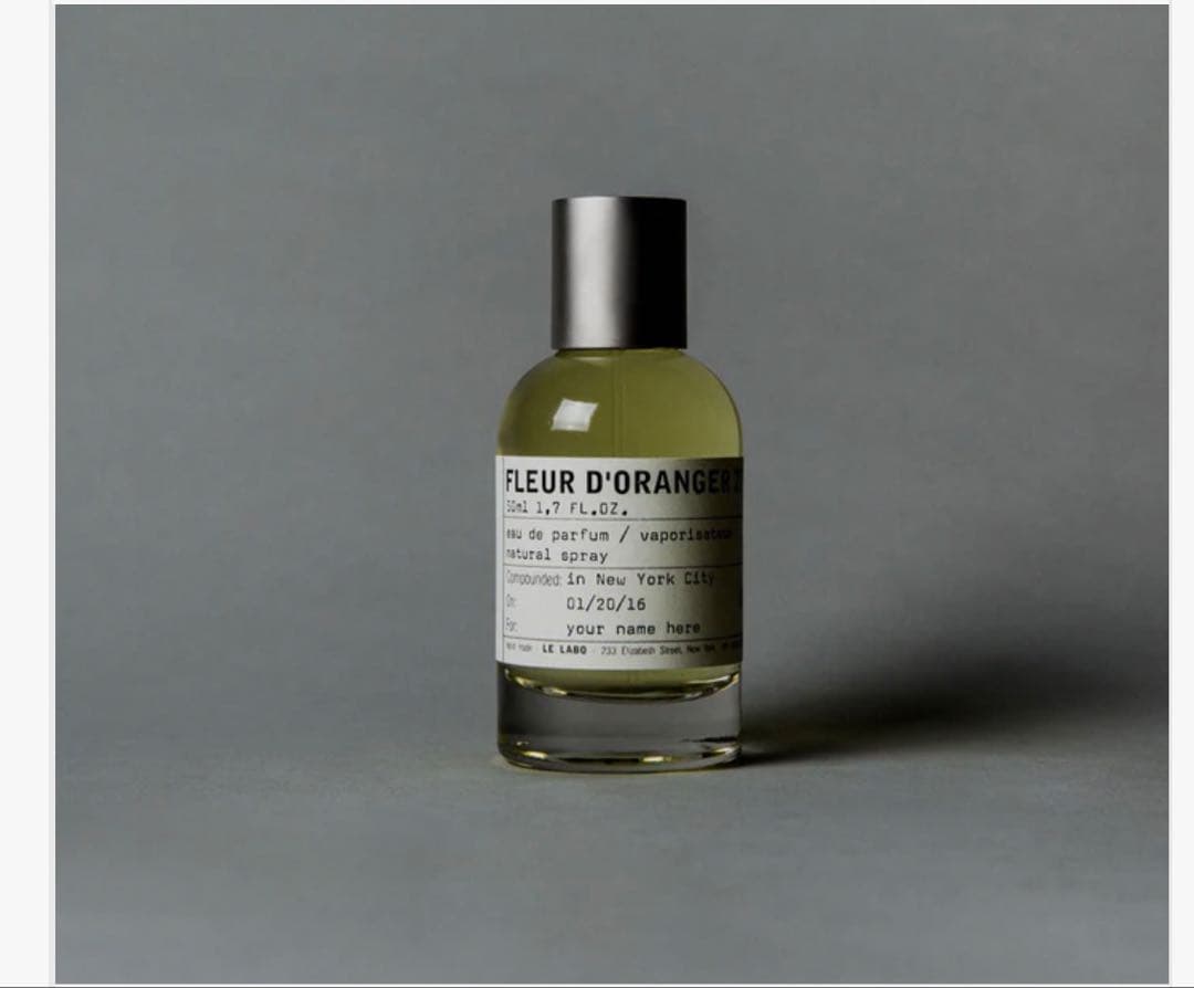 LE LABO/FLEUR D'ORANGER27 オードパルファム50ml