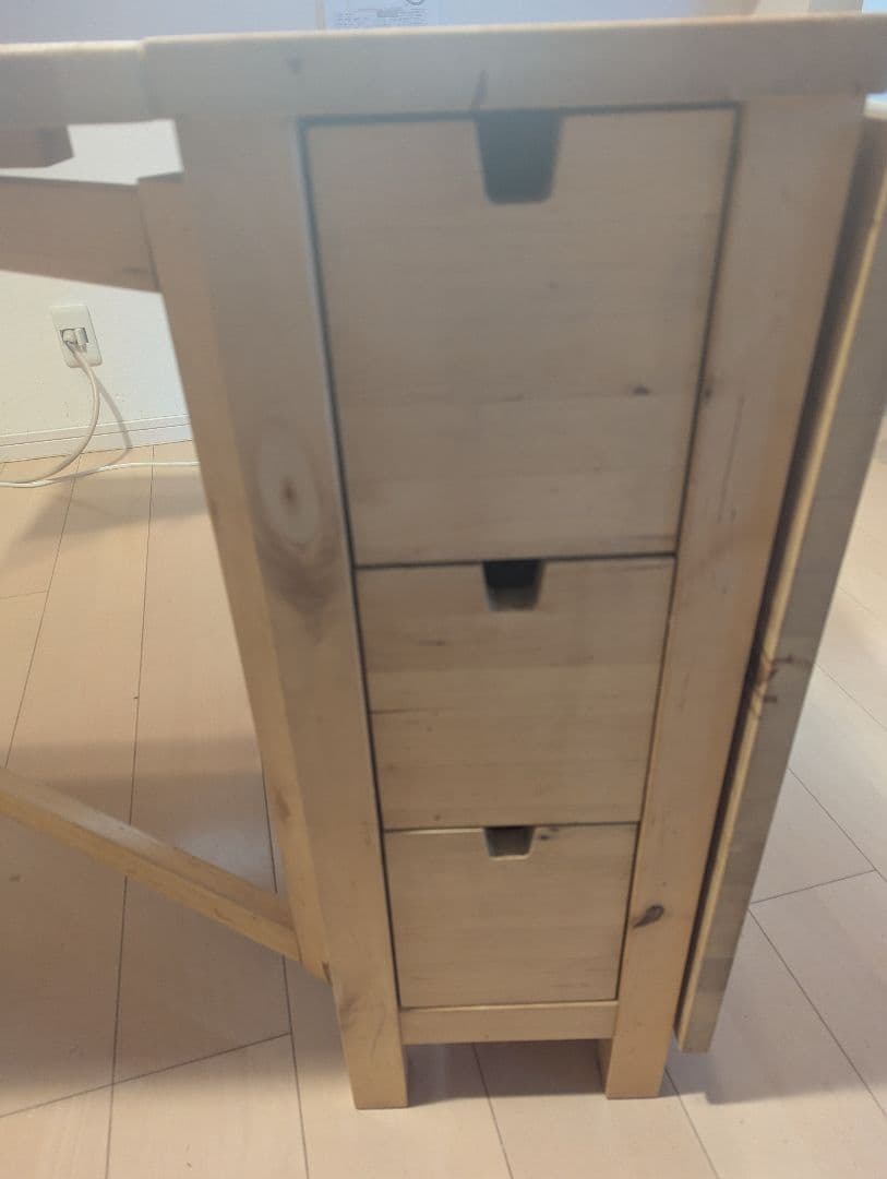 お値下げしました☆IKEA NORDEN ダイニングテーブル バーチ