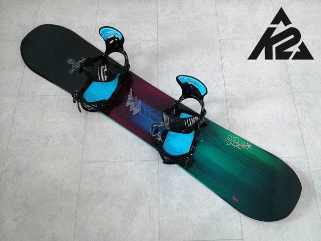 K2 BRIGHT LITE 138cm スノーボードセット ビンディング付き
