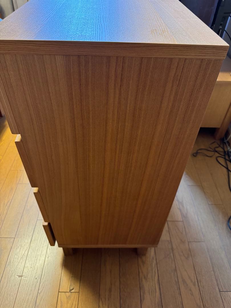 無印良品　木製4段チェスト　廃盤品。