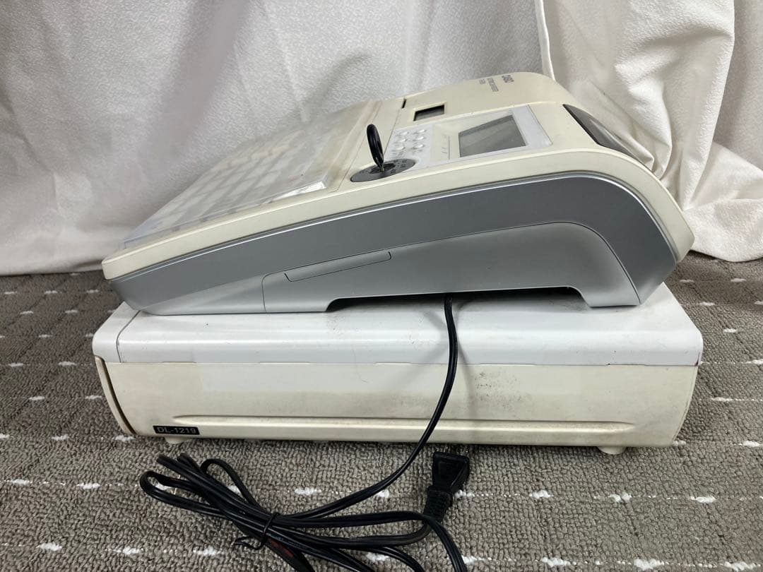 カシオ 電子レジスター TE-2300 本体＋電子名スタンプ RAC-13付き