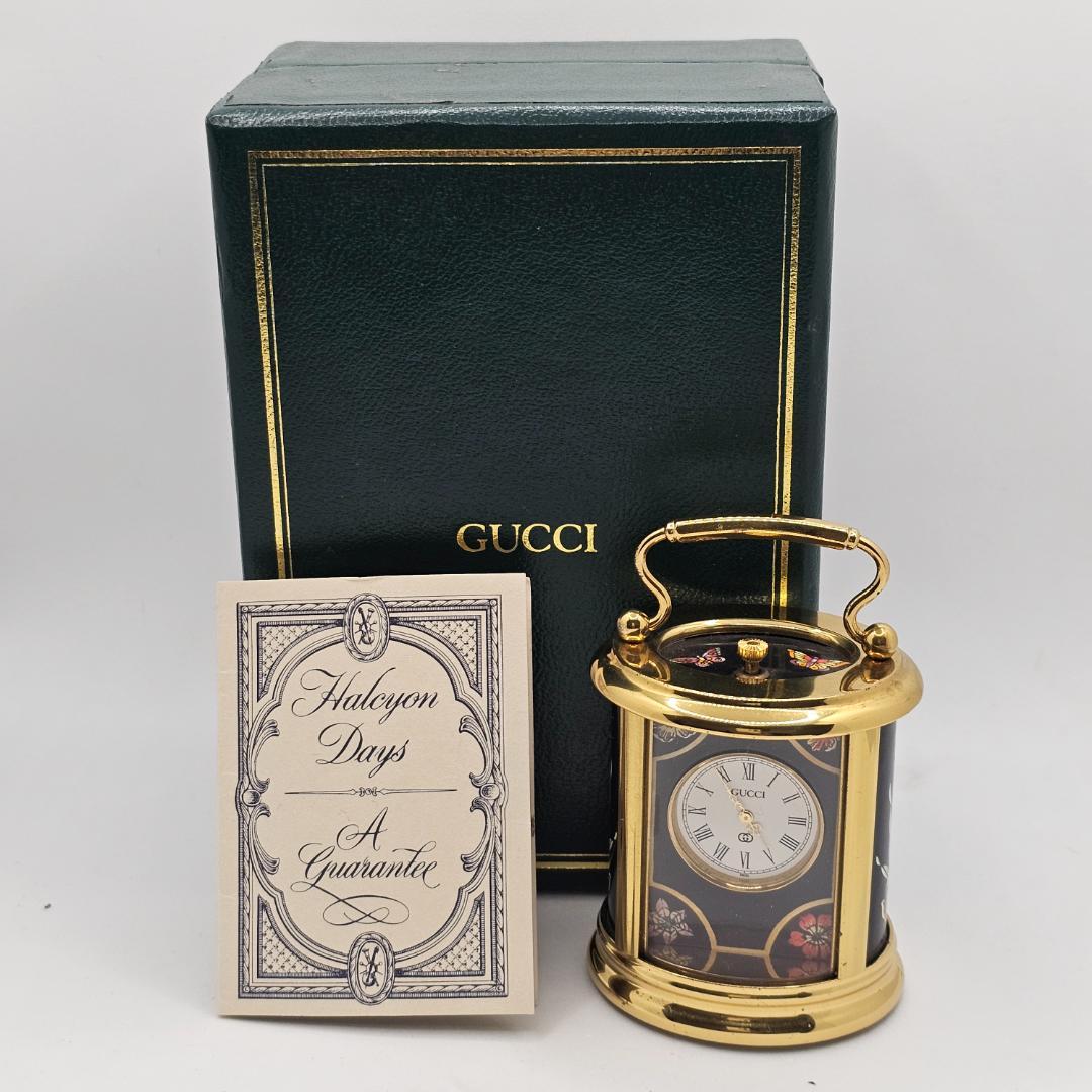 GUCCI Halcyon Days 置時計