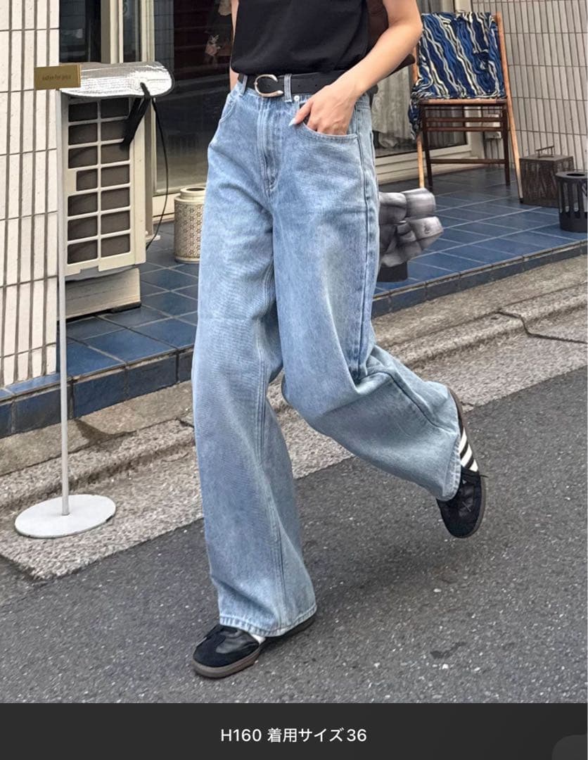 【@sora_522m企画】 ベーシックストレートデニム サイズ38