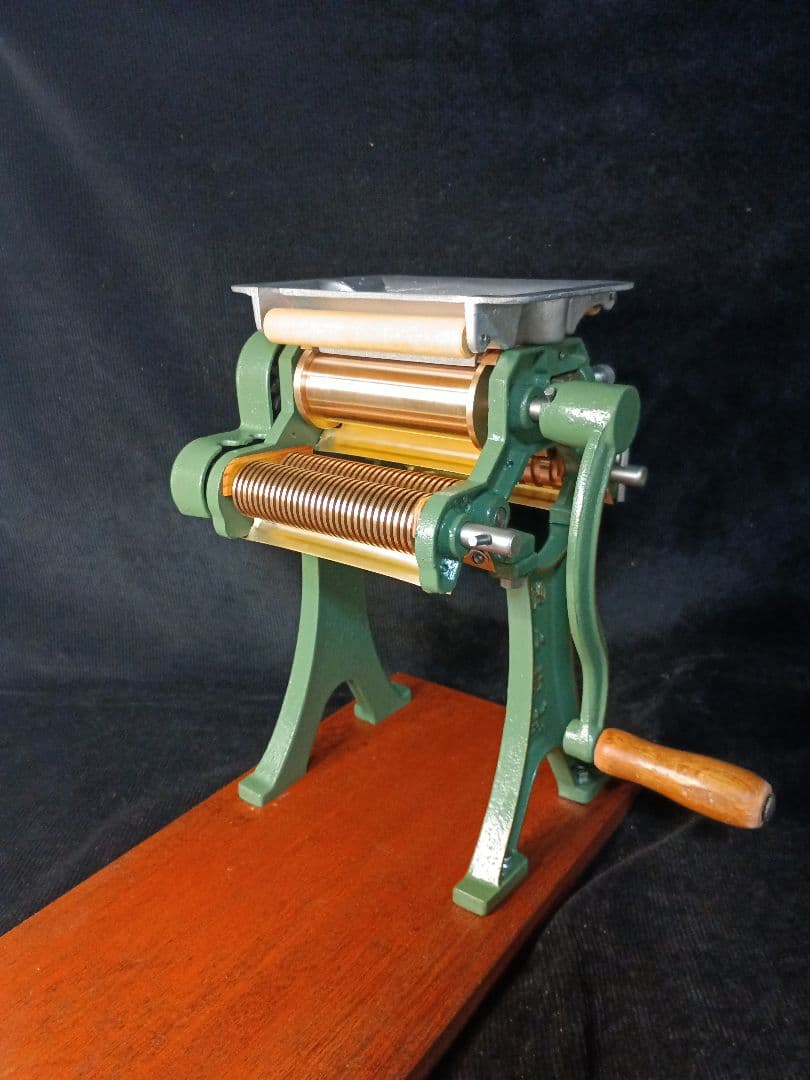 衛生的小野式製麺機　2型両刃 レストア済み
