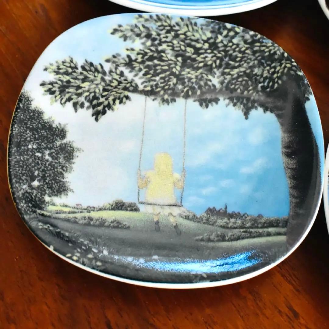 J5: ARABIA ウォールプレート 春夏秋冬 ４枚セット