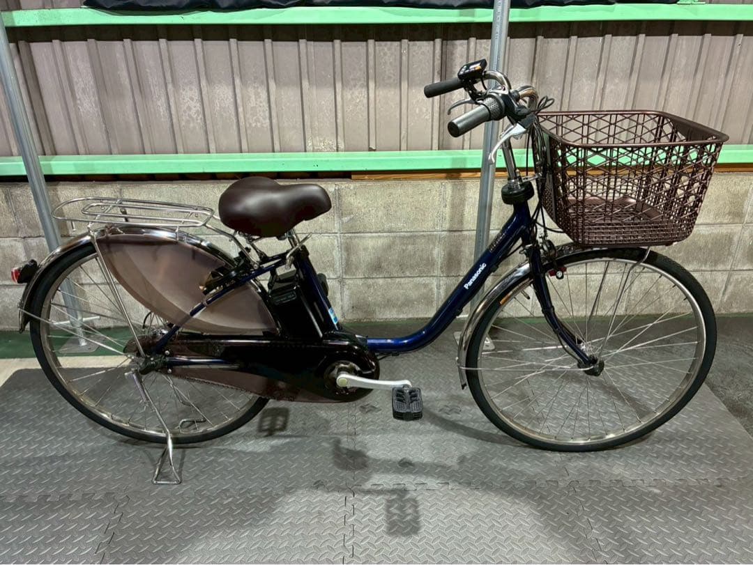 電動自転車　パナソニック　ビビDX 26インチ ブルー　№8310