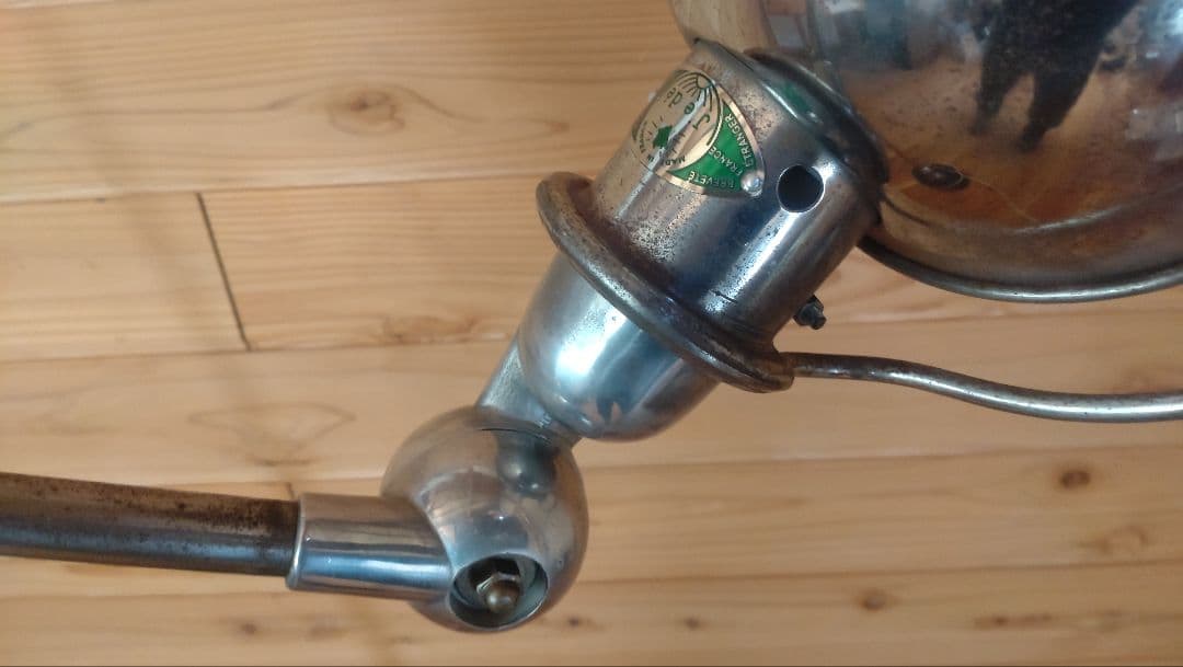 T*S様 ジェルデ ２アーム フロアランプ 照明 工業系 フランス ヴィンテージ