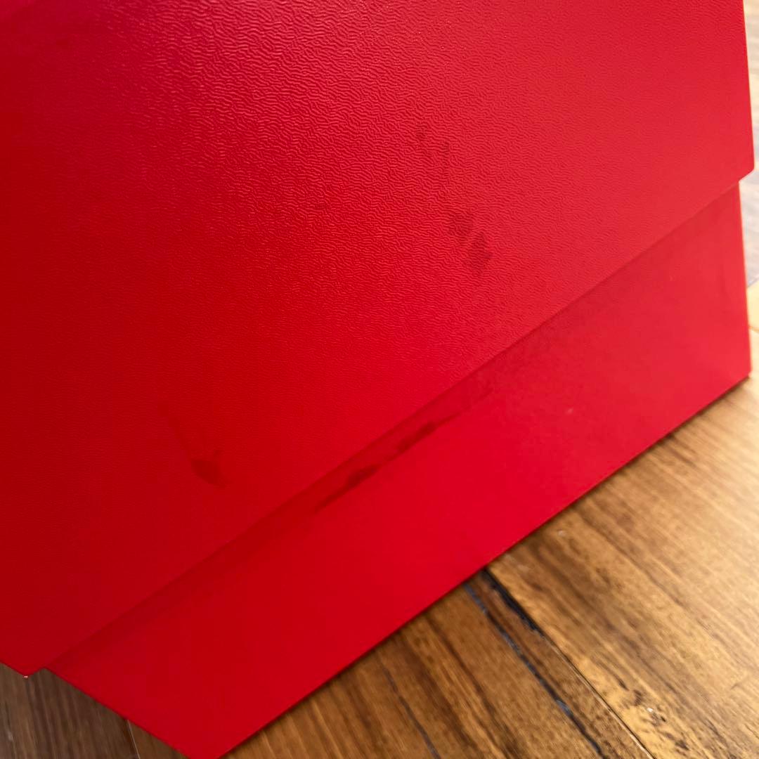 値下げ　未使用　バカラ　花瓶　フラワーベース　幾何学模様 25センチ